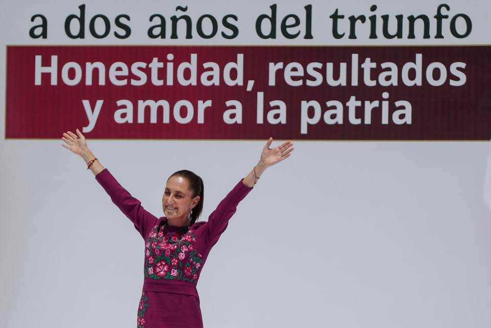 Sheinbaum, a dos años de su victoria electoral: "Vamos a defender la soberanía de México"