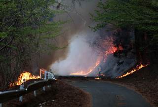 Un incendio en el noreste de Japón deja un herido y obliga a evacuar a 2.500 personas