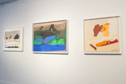 El Cervantes de Nueva York expone la pintura hecha "desde el corazón" de Esteban Vicente