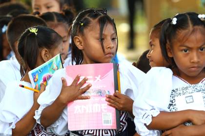 Clases en las comarcas indígenas de Panamá: educación multilingüe llena de retos