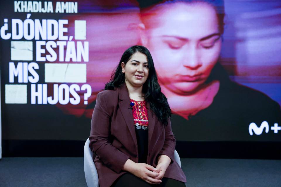 "El burka es una cárcel de tela", dice Khadija Amin, refugiada y activista afgana