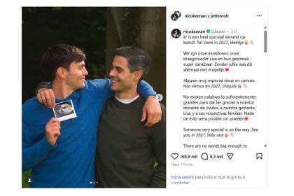 El primer ministro de Países Bajos y su novio argentino esperan un hijo por gestación subrogada
