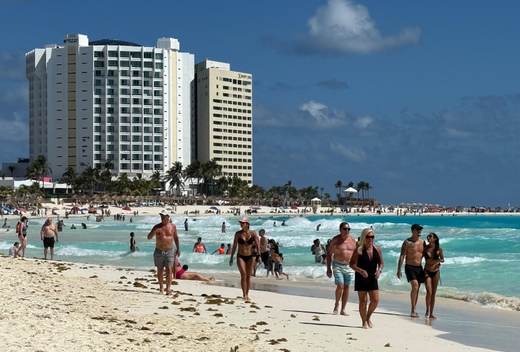 El turismo internacional en México crece un 8,1 % en abril