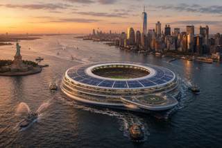 El Mundial se hace a la mar: el estadio que podría navegar