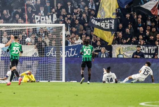 El bisnieto de Mussolini marca su primer gol en la Serie A con el Lazio