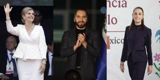 Bukele y Sheinbaum lideran aprobación presidencial en Latinoamérica, Balcázar sigue último