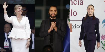 Bukele y Sheinbaum lideran aprobación presidencial en Latinoamérica, Balcázar sigue último