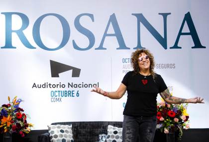 Rosana regresa a México “con las ganas de compartir” treinta años de trayectoria