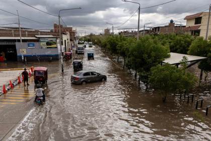 Perú registra las primeras inundaciones por las lluvias asociadas al fenómeno de El Niño