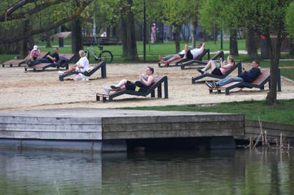 La temperatura en Moscú sube más de 25 grados en una semana