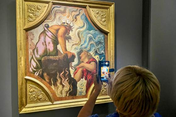 El Tintoretto que fascinó a Delacroix, Cézanne y a Bowie reclama su eternidad en París