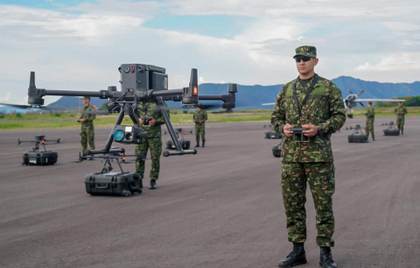 Colombia iniciará pruebas de escudo antidrones contra ataques de grupos armados ilegales