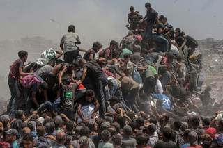 El palestino finalista del World Press Photo que refleja “supervivencia y desesperación”