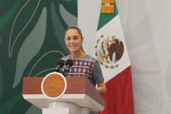 Sheinbaum dice estar “fuerte” pese a las acusaciones de EE.UU. en el norte de México