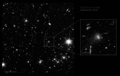 El telescopio de la Agencia Espacial Europa, Euclid, descubre su primer cometa