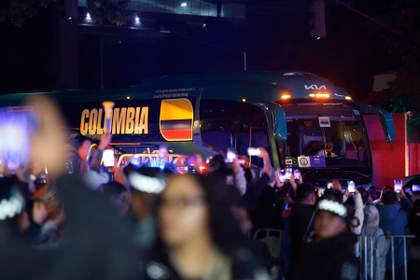 La selección colombiana llega a la Ciudad de México, lista para el debut ante Uzbekistán