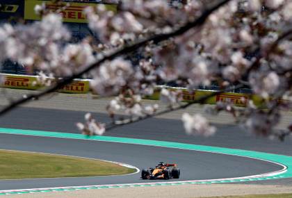 Piastri lideró el segundo libre de Suzuka; Sainz fue decimotercero y Alonso, el 19