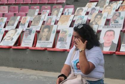 Familiares claman por los miles de desaparecidos en la frontera de Colombia con Venezuela