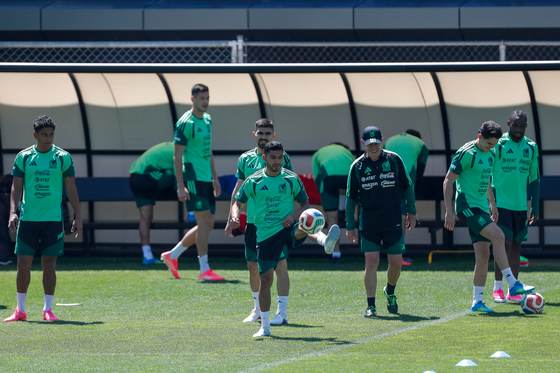 La selección mexicana afina detalles para su duelo ante Corea del Sur