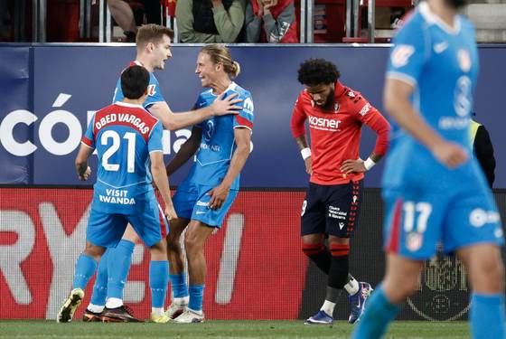 1-2. Lookman y Sorloth impiden a Osasuna sellar la permanencia