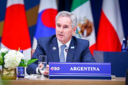 Canciller Quirno destaca "alianza estratégica" de Argentina con Estados Unidos