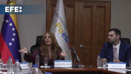 Nueva defensora promete sumarse a programa de Delcy Rodríguez para el diálogo en Venezuela