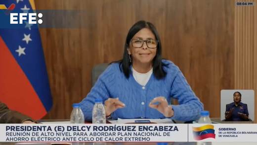 Delcy Rodríguez apela a la conciencia ciudadana para avanzar en plan de ahorro eléctrico