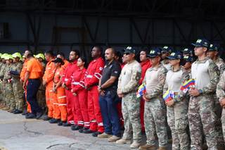 Un equipo élite de 61 rescatistas de Panamá viaja a Venezuela