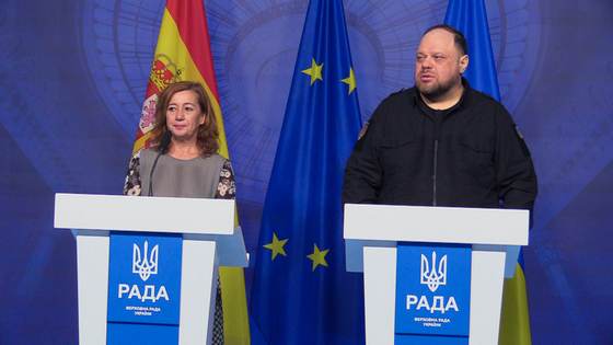 Zelenski recibe a Armengol: “Compartimos la idea de que Europa debe ser autosuficiente”