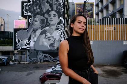 Una artista mexicana retrata en Beirut los desplazamientos de la guerra en Líbano