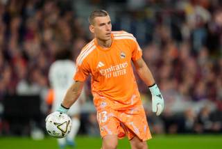 Lunin: "Hay que seguir mejorando porque tenemos muchas cosas para mejorar"