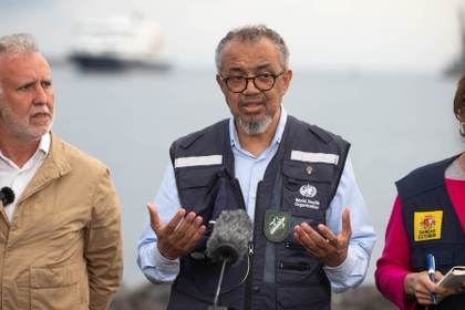 OMS transmite condolencias por muerte de guardia civil que apoyaba evacuación de crucero