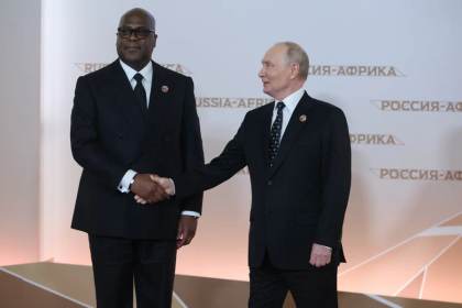 El presidente de República Democrática del Congo aboga ante Putin por el diálogo en Ucrania