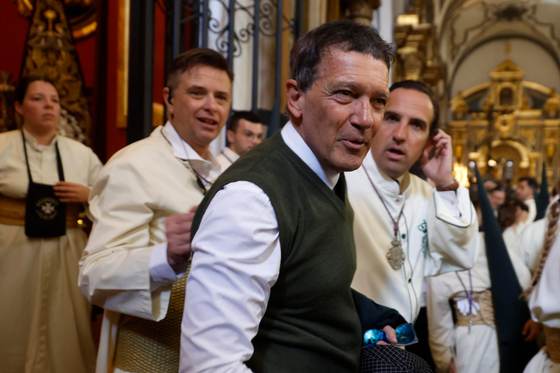 Antonio Banderas: "La Semana Santa me une a mi tierra, a mis raíces, a mi identidad"