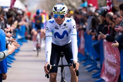 Mas, líder del Movistar para el Giro; Aular será baza en velocidad y Rubio en la montaña