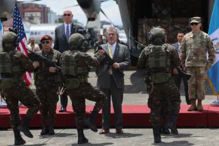 Guatemala recibe armas de EE.UU. por 5 millones de dólares tras 47 años de embargo