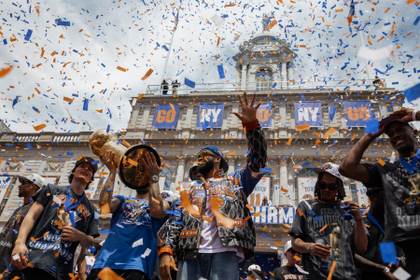 Los Knicks reinaron en la NBA en un mes de junio de mundial de fútbol