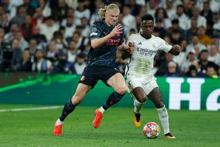 Vinícius contra Haaland, duelo estelar para dar caza a Mbappé y Messi