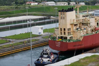 El Canal de Panamá aplica la primera restricción de tránsitos de 2026 por la sequía