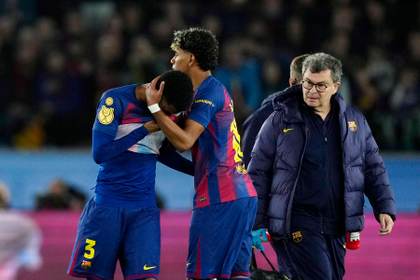 El Barça pierde a Balde y Kounde por un mes