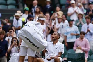 Reproches de Auger Aliassime a Davidovich en la red