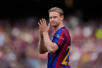 Frenkie de Jong vuelve a los entrenamientos grupales dos meses después