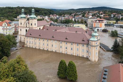 El cambio climático agravó hasta un 22 % las inundaciones por la tormenta Boris en Europa