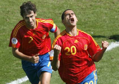 Pleno de España con Arabia Saudí: del cabezazo de Juanito a Villa, Xavi y Pedro y Cazorla