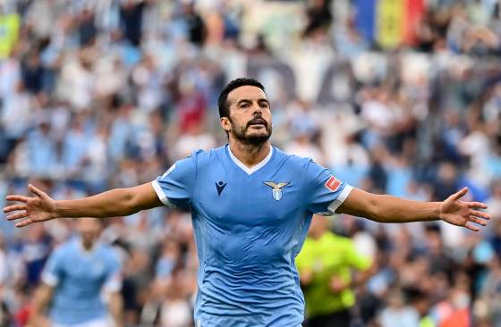 El Lazio, a Pedro tras su retirada: "Gracias 'Pedrito' por hacernos tan felices"