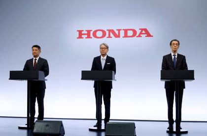 Honda se anotó unas pérdidas de 2.293 millones de euros en 2025 tras cancelar eléctricos