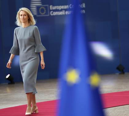 Kallas celebra la decisión de Trump de aplazar los ataques a centrales energéticas de Irán