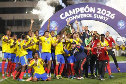 0-4. Colombia golea a Argentina y es campeón por segunda vez del Sudamericano Sub-17