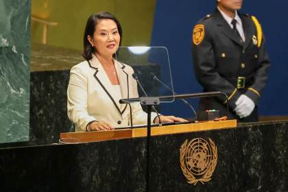 Fujimori defiende la lucha contra el crimen organizado como su primer desafío de Gobierno