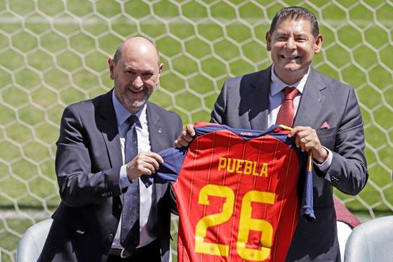 Puebla vivirá la fiebre mundialista con amistosos España-Perú y México-Ghana